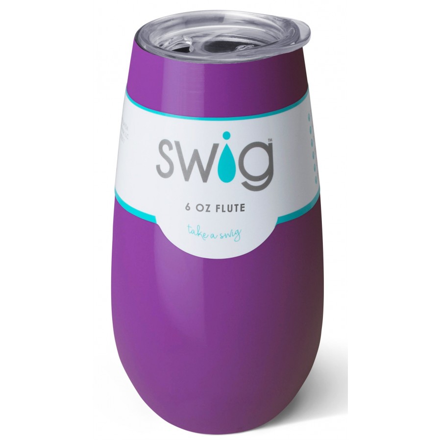 Swig 6 oz Stemless Flute